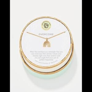 Sea La Vie Necklace Overcome/Rainbow gold 18”